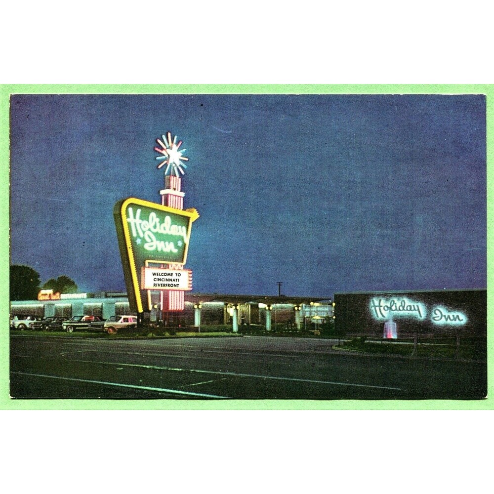 Vintage Postcard #012 - Covington, KY - Holiday Inn - 3DK-894